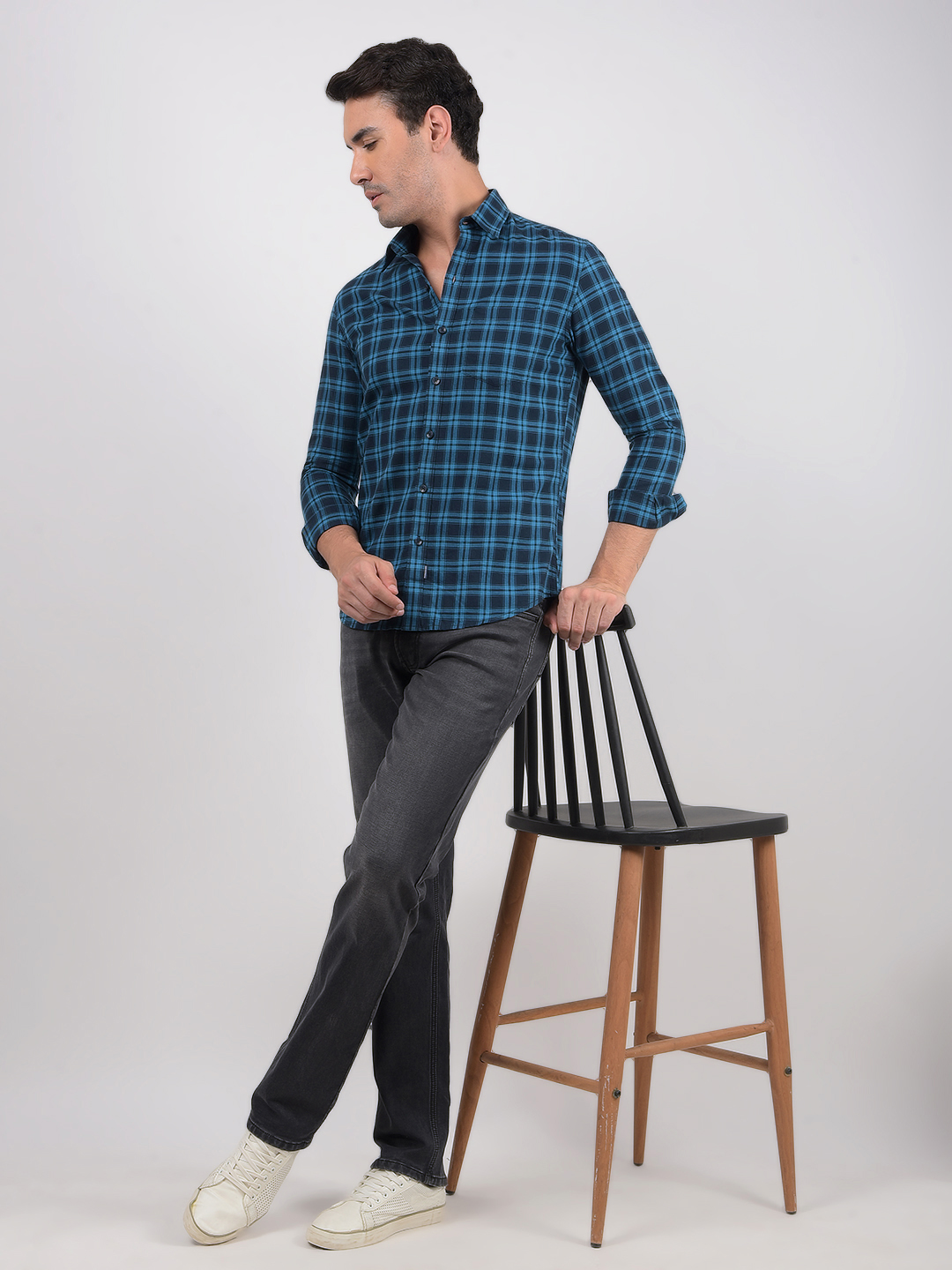 Numero Uno Men Solid Black Jeans